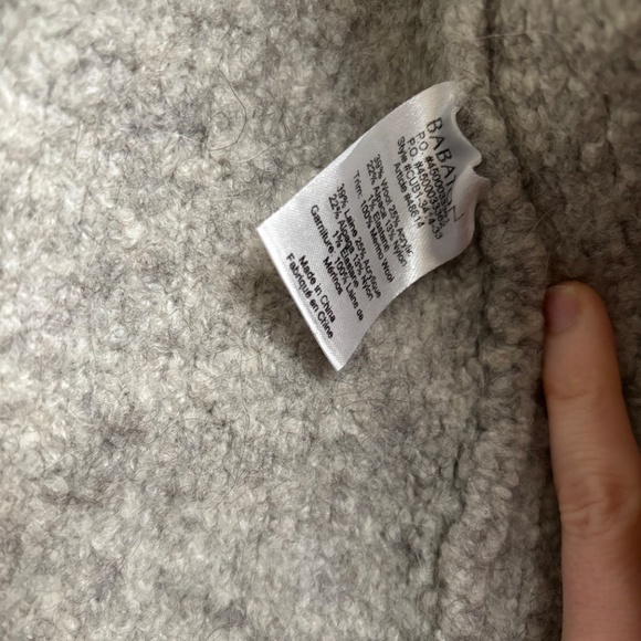 Aritzia bomber jacket sweater - Picture 3 of 4